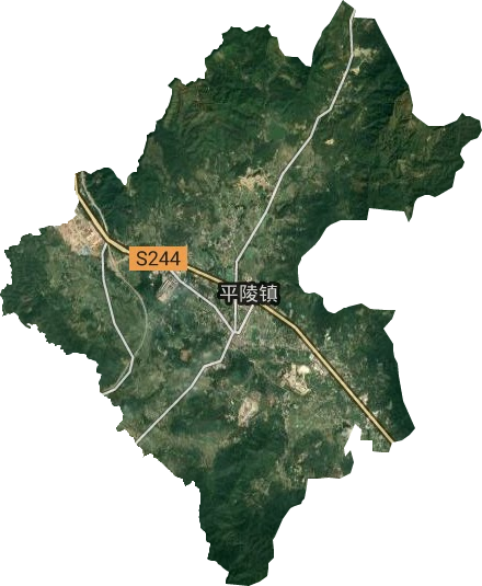 平陵鎮(zhèn)衛(wèi)星圖