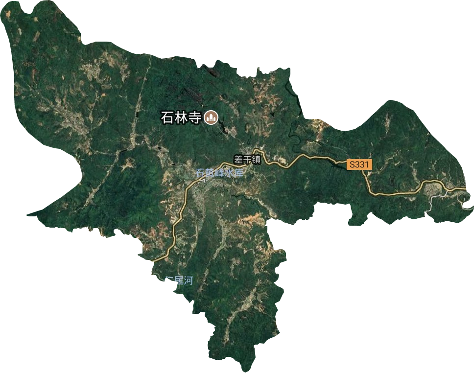差干鎮(zhèn)衛(wèi)星圖