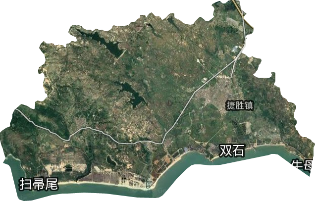 捷勝鎮衛星圖