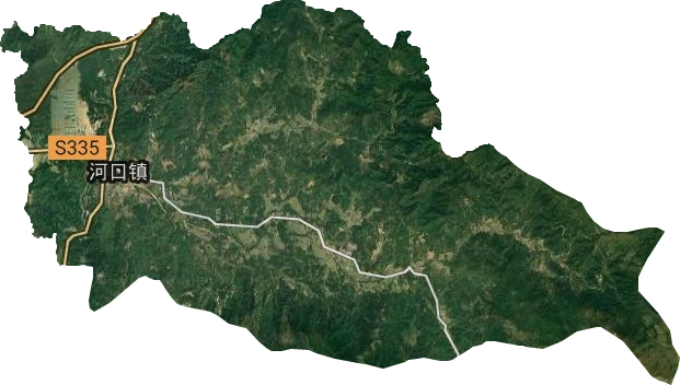 河口鎮(zhèn)衛(wèi)星圖