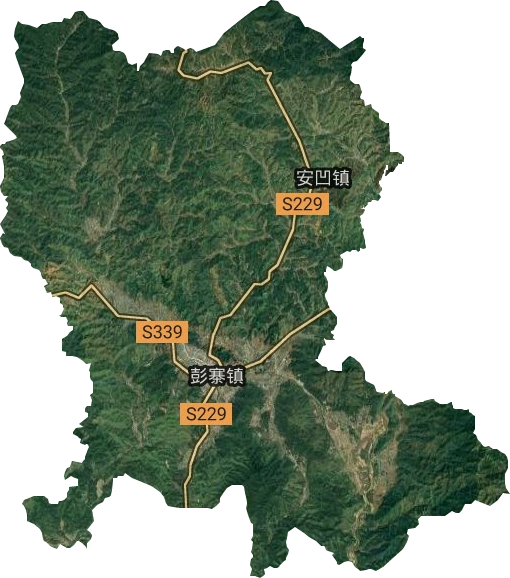 彭寨鎮衛星圖