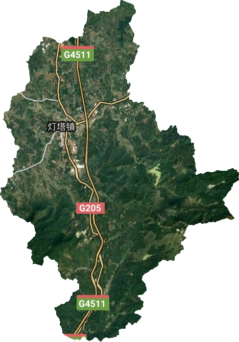 燈塔鎮(zhèn)衛(wèi)星圖