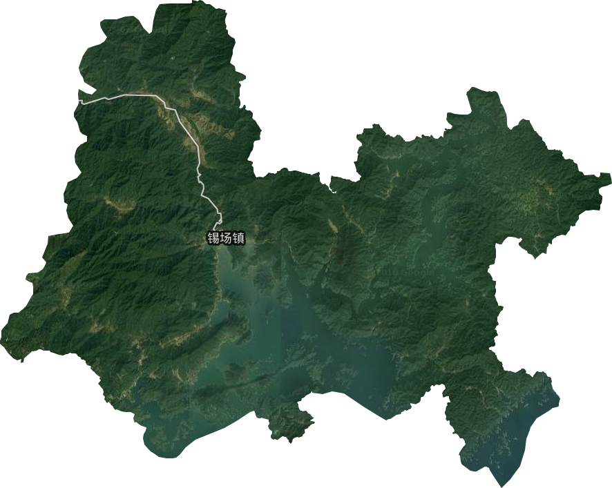錫場鎮衛星圖
