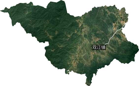 雙江鎮衛星圖