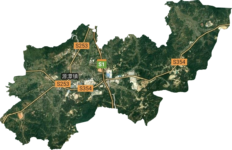 源潭鎮衛星圖