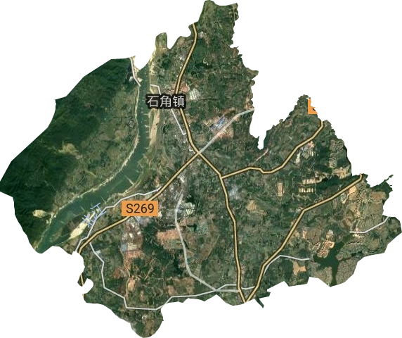 石角鎮(zhèn)衛(wèi)星圖