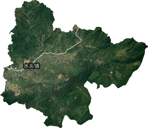 水頭鎮衛星圖