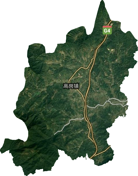 高崗鎮衛星圖
