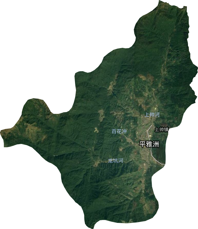 上帥鎮衛星圖