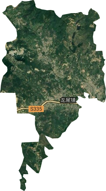龍尾鎮衛星圖