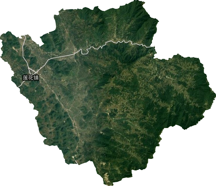 蓮花鎮衛星圖