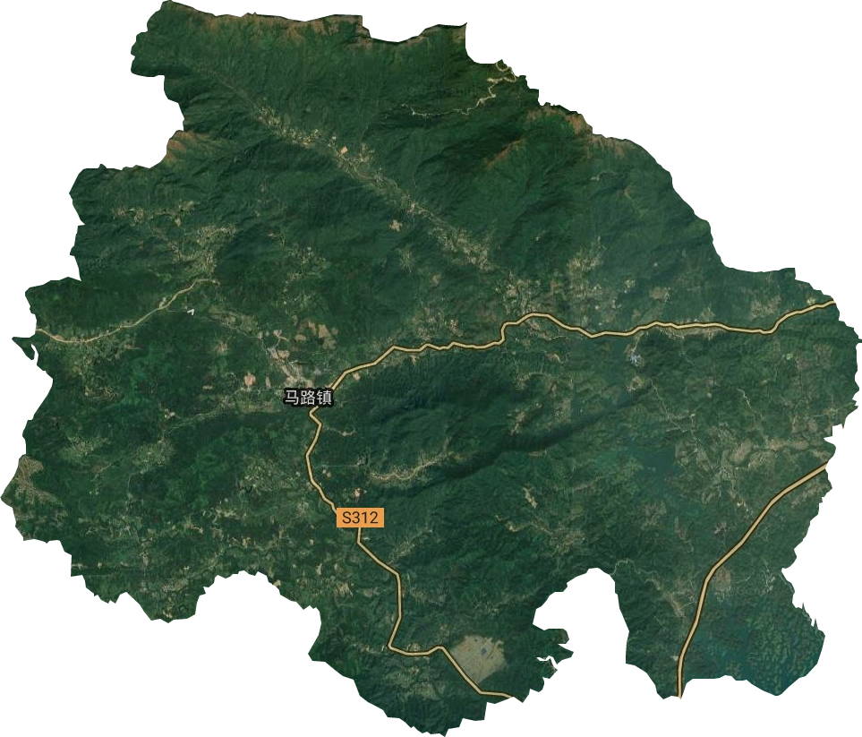 馬路鎮(zhèn)衛(wèi)星圖