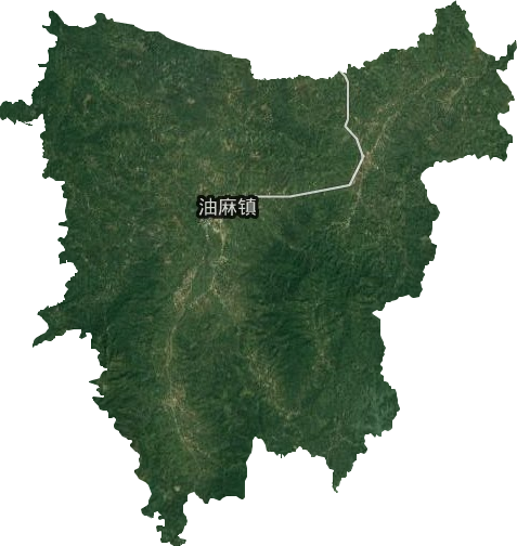 油麻鎮衛星圖