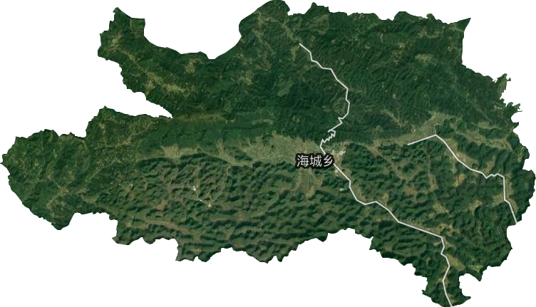 海城鄉(xiāng)衛(wèi)星圖
