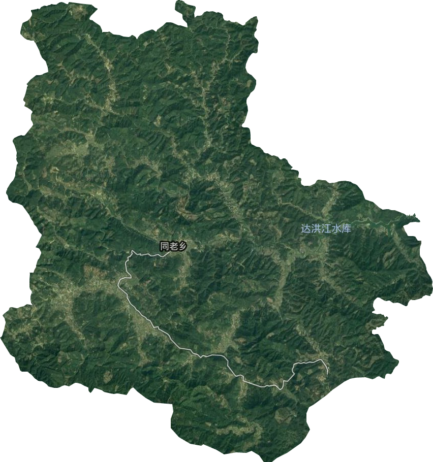 同老鄉(xiāng)衛(wèi)星圖