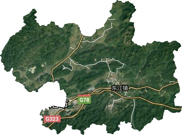 東江鎮(zhèn)衛(wèi)星圖