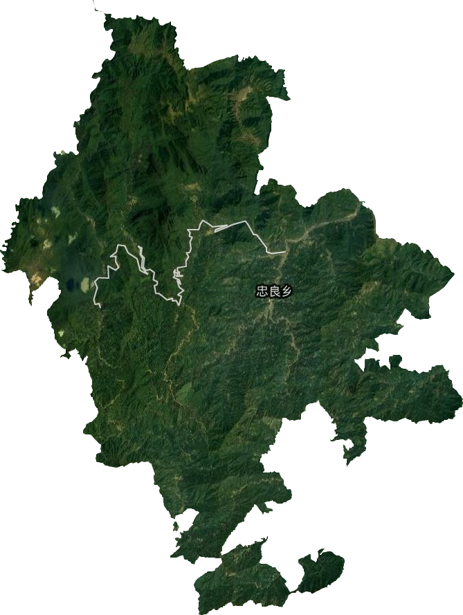忠良鄉(xiāng)衛(wèi)星圖