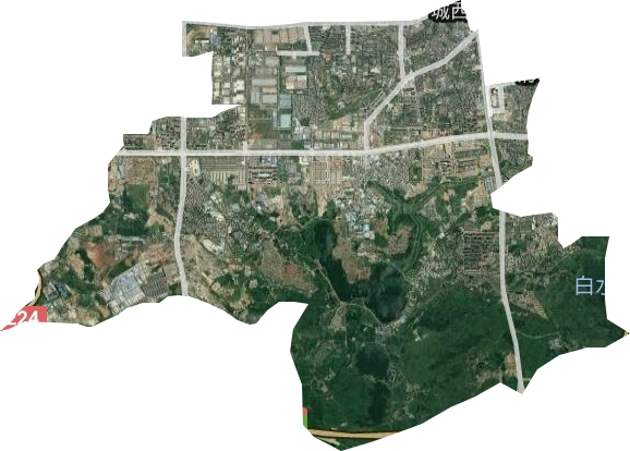 城西鎮衛星圖