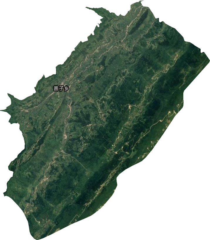 普子鄉(xiāng)衛(wèi)星圖