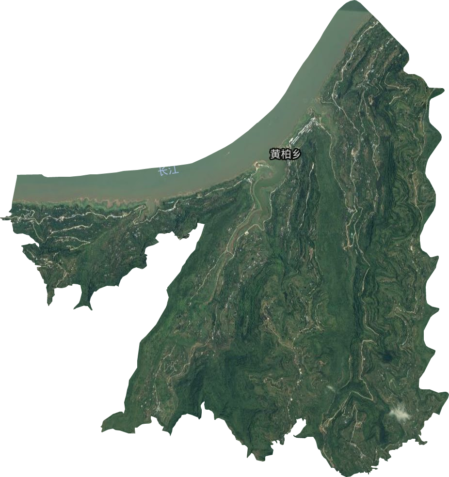 黃柏鄉(xiāng)衛(wèi)星圖