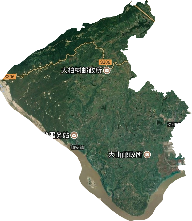 義和鎮衛星圖