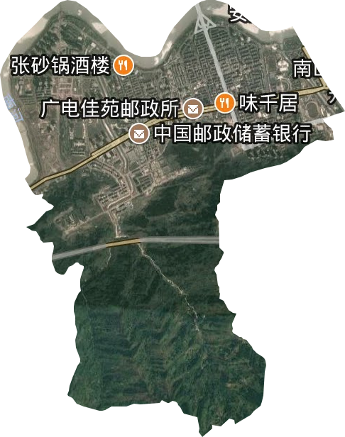 云楓街道衛(wèi)星圖