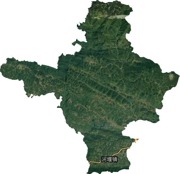 河堰鎮衛星圖