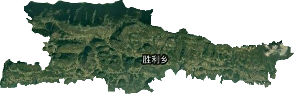 勝利鄉衛星圖