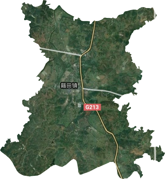 籍田鎮(zhèn)衛(wèi)星圖