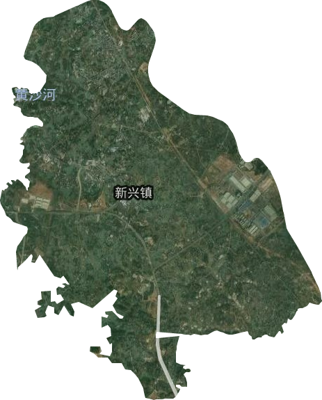 新興鎮(zhèn)衛(wèi)星圖