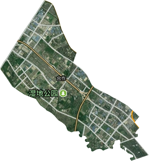 合作街道衛星圖