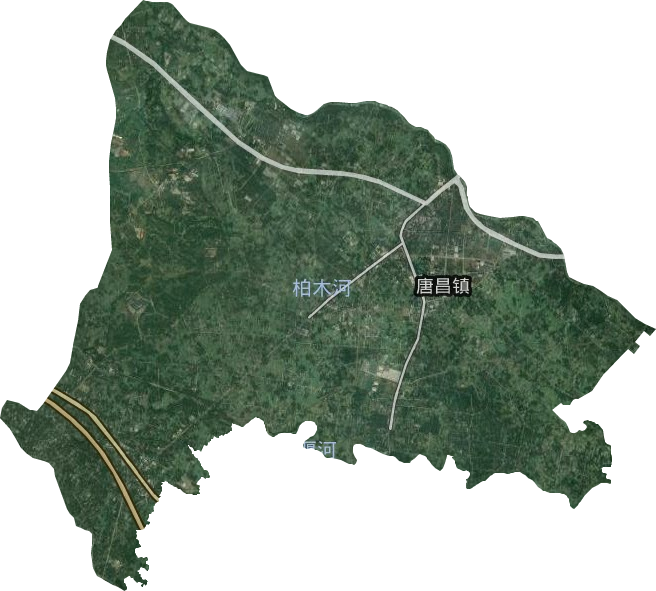 唐昌鎮衛星圖