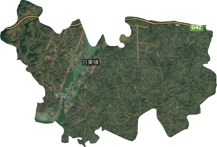 白果鎮衛星圖