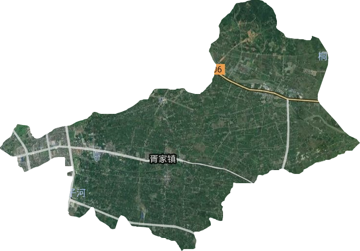 胥家鎮(zhèn)衛(wèi)星圖