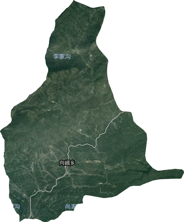 向峨鄉衛星圖