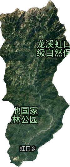 虹口鄉衛星圖