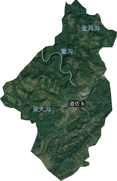 道佐鄉衛星圖