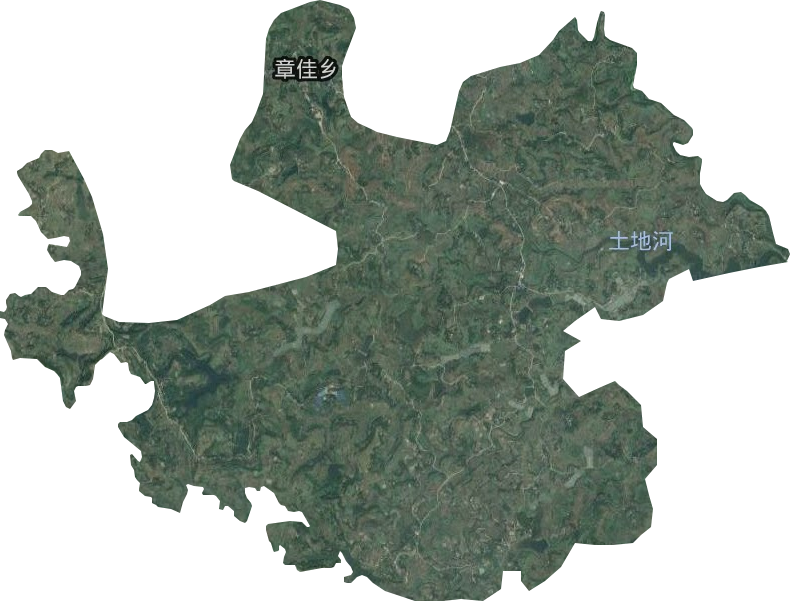 章佳鄉衛星圖