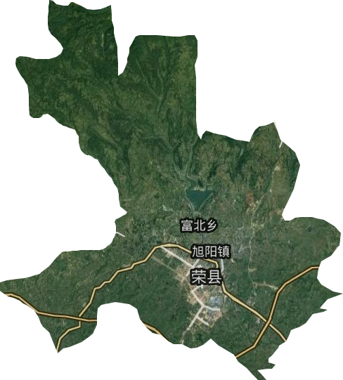 旭陽鎮衛星圖