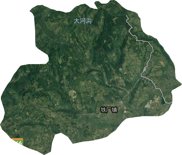 鐵廠鎮衛星圖