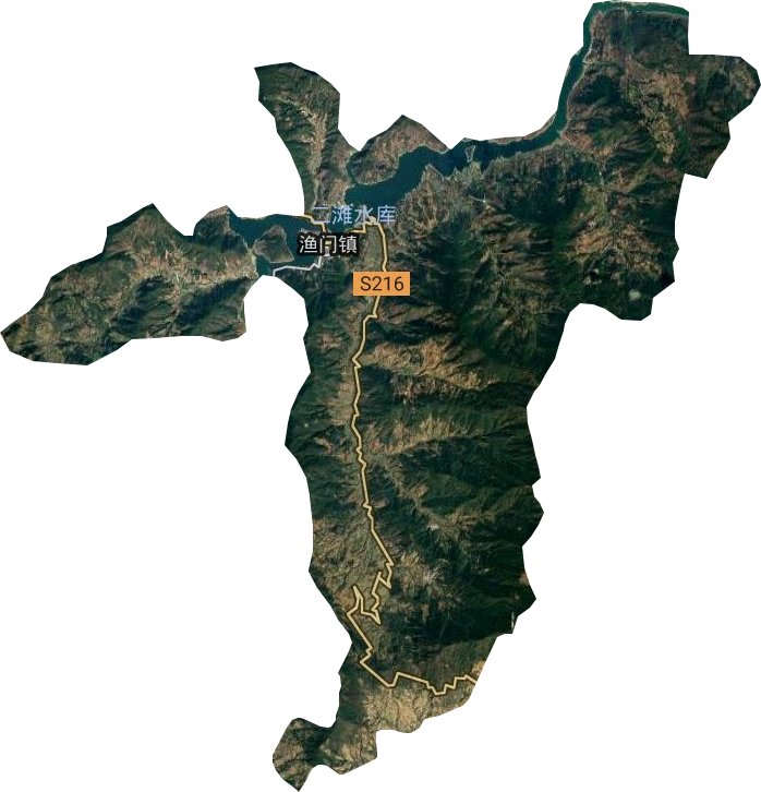 漁門鎮衛星圖