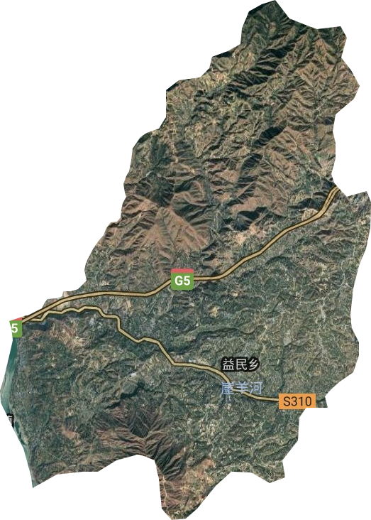 益民鄉衛星圖