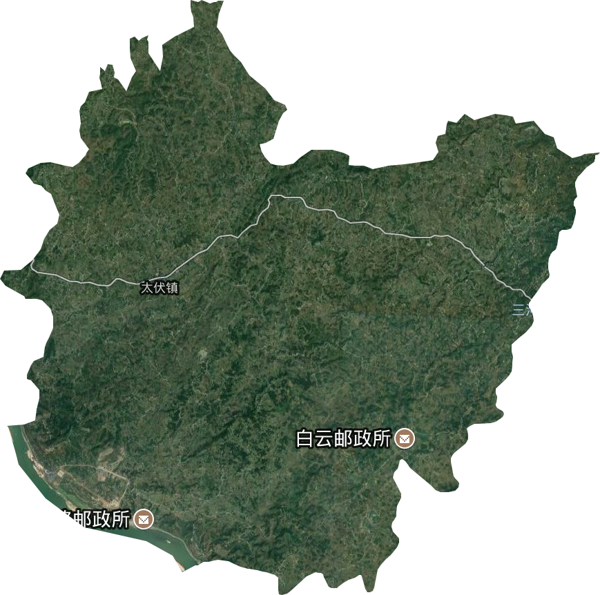 太伏鎮(zhèn)衛(wèi)星圖
