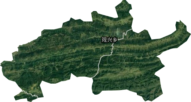 觀興鄉衛星圖