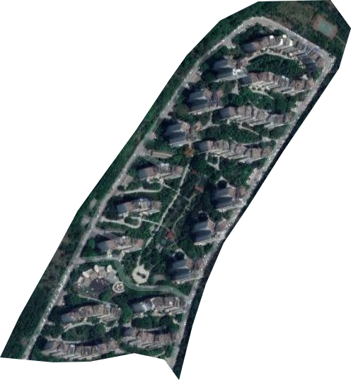 華豐街道衛星圖