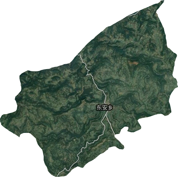 東安鄉衛星圖