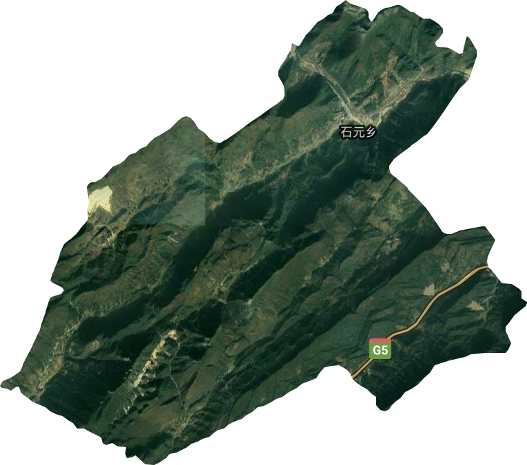石元鄉衛星圖