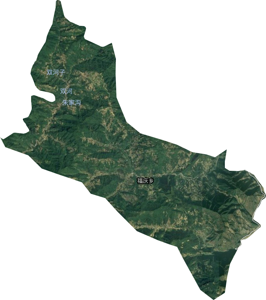 福慶鄉衛星圖