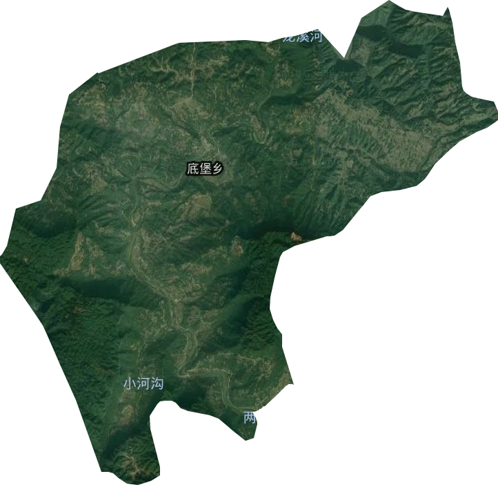 底堡鄉衛星圖