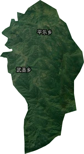武圣鄉衛星圖